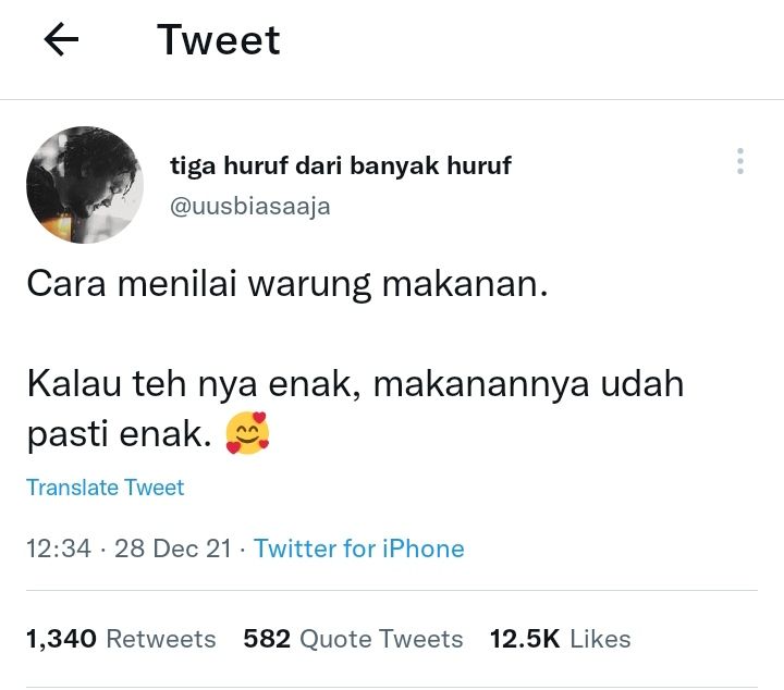 Netizen Punya Cara Mengetahui Warung Makan yang Enak