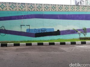 Usai Cahyo di Purwosari, Kini Ada HBD VIKAA di Overpass Manahan Solo