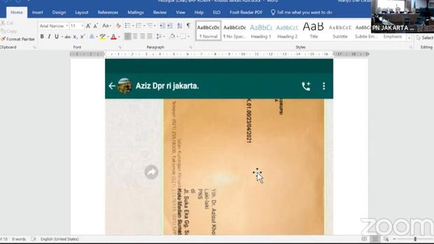 WA Syahrial dan Azis Syamsuddin (Dok istimewa)