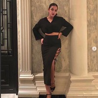 Aktris Cassandra Angelie terserat kasus prostitusi. Sebelum ditangkap, ia kerap mengunggah foto OOTD yang memperlihatkan gayanya yang seksi. (Foto: Instagram/@cassangelie)