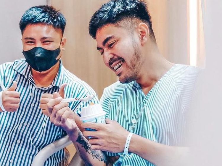 Keseruan Robby Purba Saat Cicip Mie Ayam hingga Coba Jadi Barista