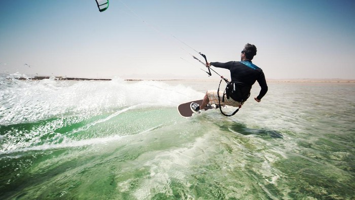 Kiteboarding