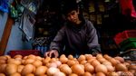 Harga Telur Masih Tinggi Jelang Pergantian Tahun