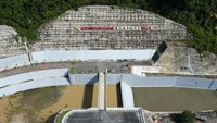 Proyek Bendungan Ladongi ini menelan biaya Rp 1,14 Triliun.