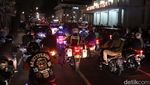 Jalanan Kota Bandung Ramai Jelang Pergantian Tahun