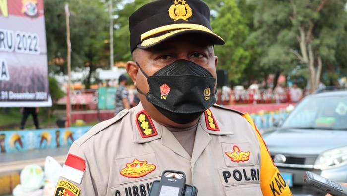 Kapolresta Jayapura Kota Kombes Gustav R Urbinas.