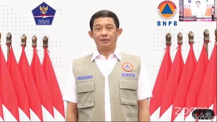 Kepala BNPB Letjen TNI Suharyanto (Furda Cynthia/Detikcom)