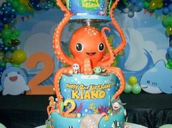 7 Foto Perayaan Ultah Ke-2 Kiano Anak Baim Wong, Digelar Meriah Sewa 1 Ancol