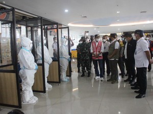 Menhub Tinjau Kesiapan Bandara Juanda Jelang Kedatangan TKI