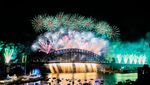 Meriah! Pesta Kembang Api di Sydney Rayakan Pergantian Tahun Baru 2022