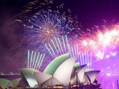 Meriah! Pesta Kembang Api di Sydney Rayakan Pergantian Tahun Baru 2022