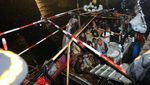 Momen Evakuasi Ratusan Pengungsi Rohingya di Aceh