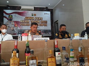 Polres Depok Tangani 745 Kasus Selama 2021: Hoax Babi Ngepet-Antigen Palsu