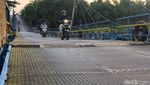 Akhir Tahun, Jembatan Perahu yang Viral di Karawang Terlihat Sepi
