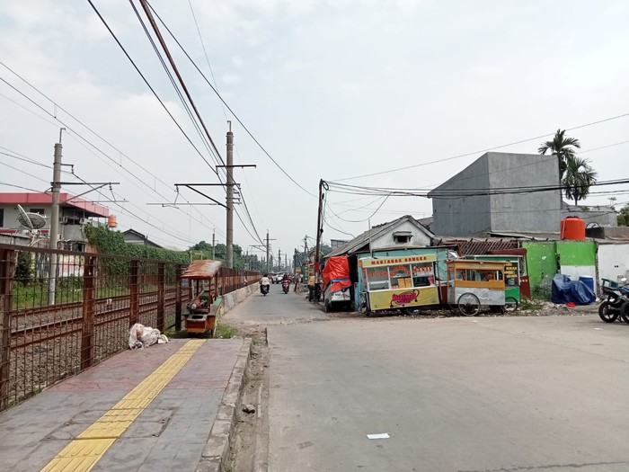 Proyek Jalan Tembusan Pasar Minggu (Anggi-detikcom)