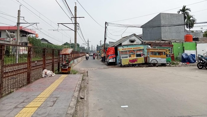 Proyek Jalan Tembusan Pasar Minggu (Anggi-detikcom)