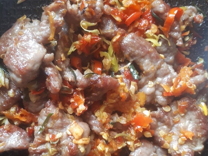 Resep Tumis Daging Sambal Matah