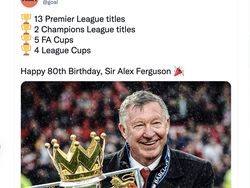 Sir Alex Ferguson Ultah ke-80 Bikin Heboh Linimasa