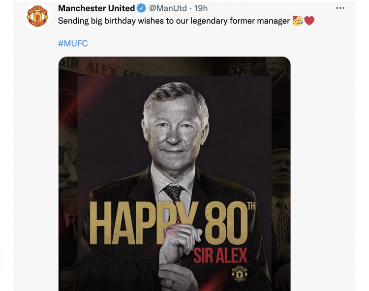 Alex Ferguson Ultah