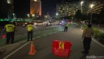 Crowd Free Night Jakarta, Bundaran HI Ditutup-Kerumunan Dibubarkan