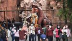 Dufan Ancol Ramai Pengunjung Saat Libur Tahun Baru