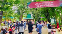Suasana di dalam KBS juga terlihat ramai dari pada hari-hari sebelumnya. 