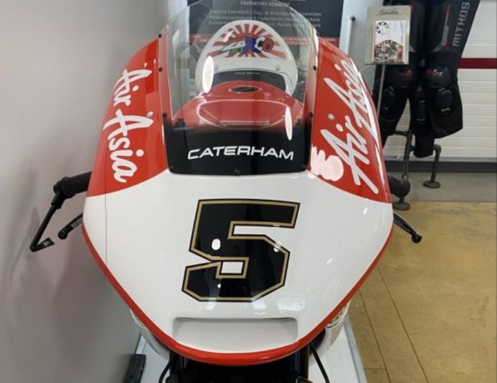Motor Moto2 Johann Zarco musim 2014 yang kini dijual