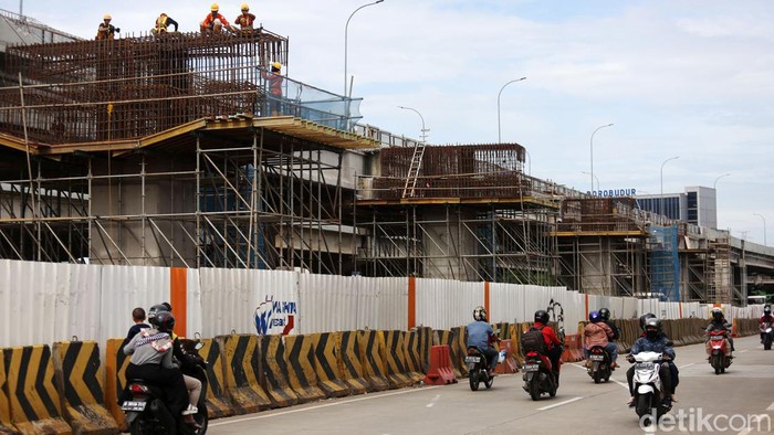 Bukaan Ramp Pembangunan Ramp Off Becakayu di Pangkalan Jati Terus Dikebut