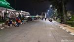 Potret Suasana Sepi Alun-alun Sumedang Saat Malam Tahun Baru