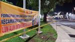 Potret Suasana Sepi Alun-alun Sumedang Saat Malam Tahun Baru