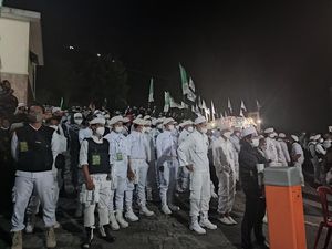 Milad Front Persaudaraan Islam Selesai, Massa Membubarkan Diri