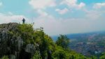 Indahnya Pemandangan Gunung Kapur Ciampea Bogor, Juara Banget!