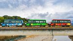 Jepang Ciptakan Bus yang Bisa Jalan di Rel Kereta