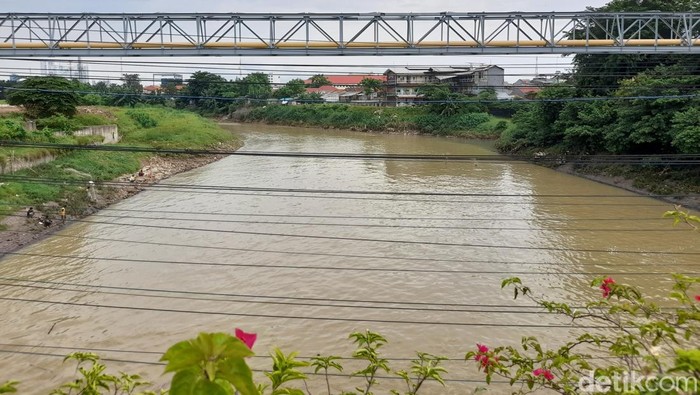 Kali Mekarsari, Bekasi, Jawa Barat (Marteen Ronaldo/detikcom)