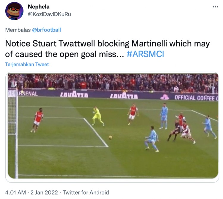Meme Arsenal vs Manchester City