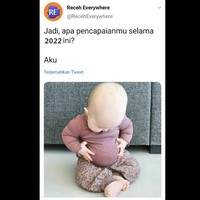 Ayo ngaku siapa yang tahun 2021 kerjanya cuma makan dan tidur di rumah aja? Alhasil perut udah cocok untuk iklan susu ibu hamil deh.. Foto: Facebook