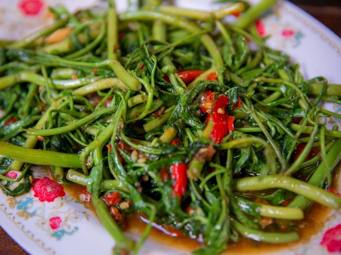 Resep Tumis Selada Air Bumbu Ulek Resep Tumis Selada Air Bumbu Ulek