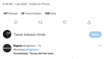 Timnas Indonesia juara tanpa mahkota. Foto: Twitter