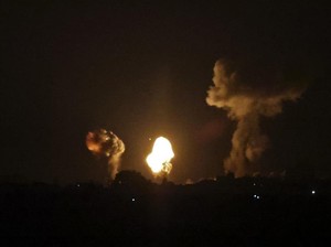 Militer Israel Kembali Gempur Hamas di Gaza Usai Diserang Roket
