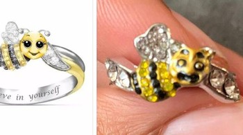 Cincin di foto vs aslinya. Foto: Reddit
