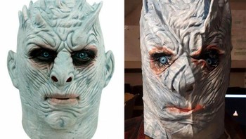 Topeng yang dutawarkan vs saat diterima. Foto: Reddit