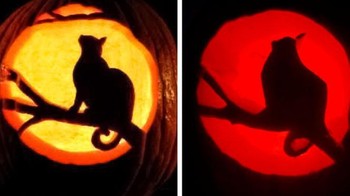 Lentera Holloween yang ditawarkan vs diterima. Foto: Reddit