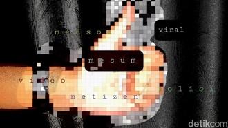 Heboh Bule Motoran-Belanja Sembari Telanjang, Berujung Didenda Polisi