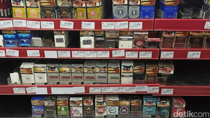 Harga Rokok di Minimarket