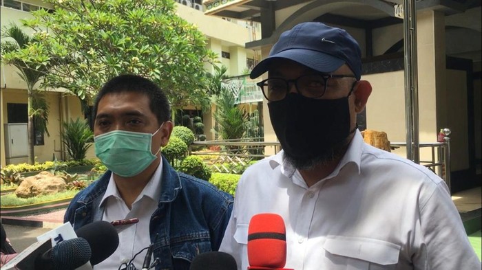 Hari pertama Novel Baswedan jadi ASN Polri (Foto: Mulia/detikcom)