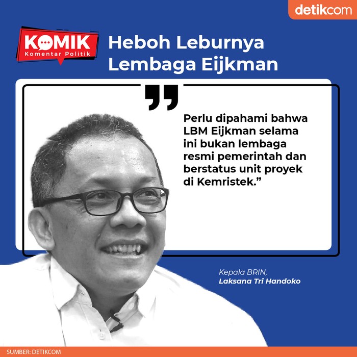 Heboh Leburnya Lembaga Eijkman (Tim Infografis detikcom) Heboh Leburnya Lembaga Eijkman (Tim Infografis detikcom)