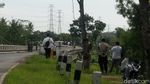 Foto-foto Rekonstruksi Handi-Salsa di Jembatan Sungai Tajum
