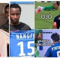 Ketika namanya digabung-gabung maka bisa menjadi sebuah kalimat. Kreatif banget nih yang bikin meme satu ini. Foto: instagram.com/awreceh.id