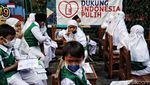 Serbuan Vaksin TNI AL untuk Dukung Sekolah Tatap Muka 100%