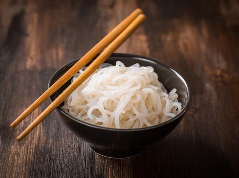 Japanese food - low carb Shirataki noodles (Konjac)